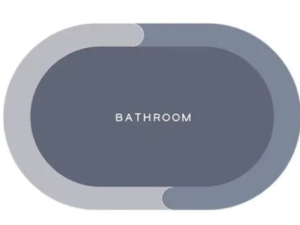 Covoras super absorbant pentru baie cu uscare rapida model BATHROOM MARE