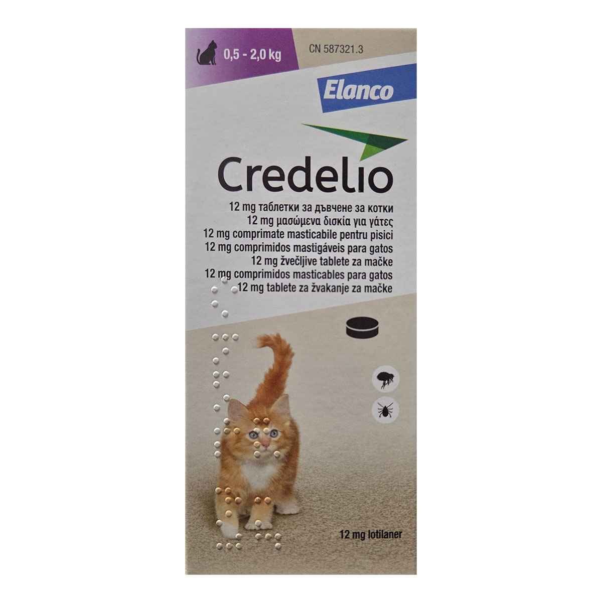 Reducere 20% - Credelio Pisica, 1 tableta 1 Credelio Pisica