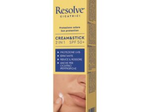 Cremă și stick de față cu protecție solară SPF50+ Resolve