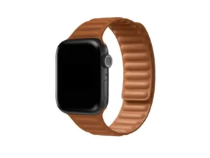 Curea Ceas Apple Watch California Leather Brown   (Piele Maro)