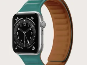 Curea Ceas Apple Watch California Silicon Green