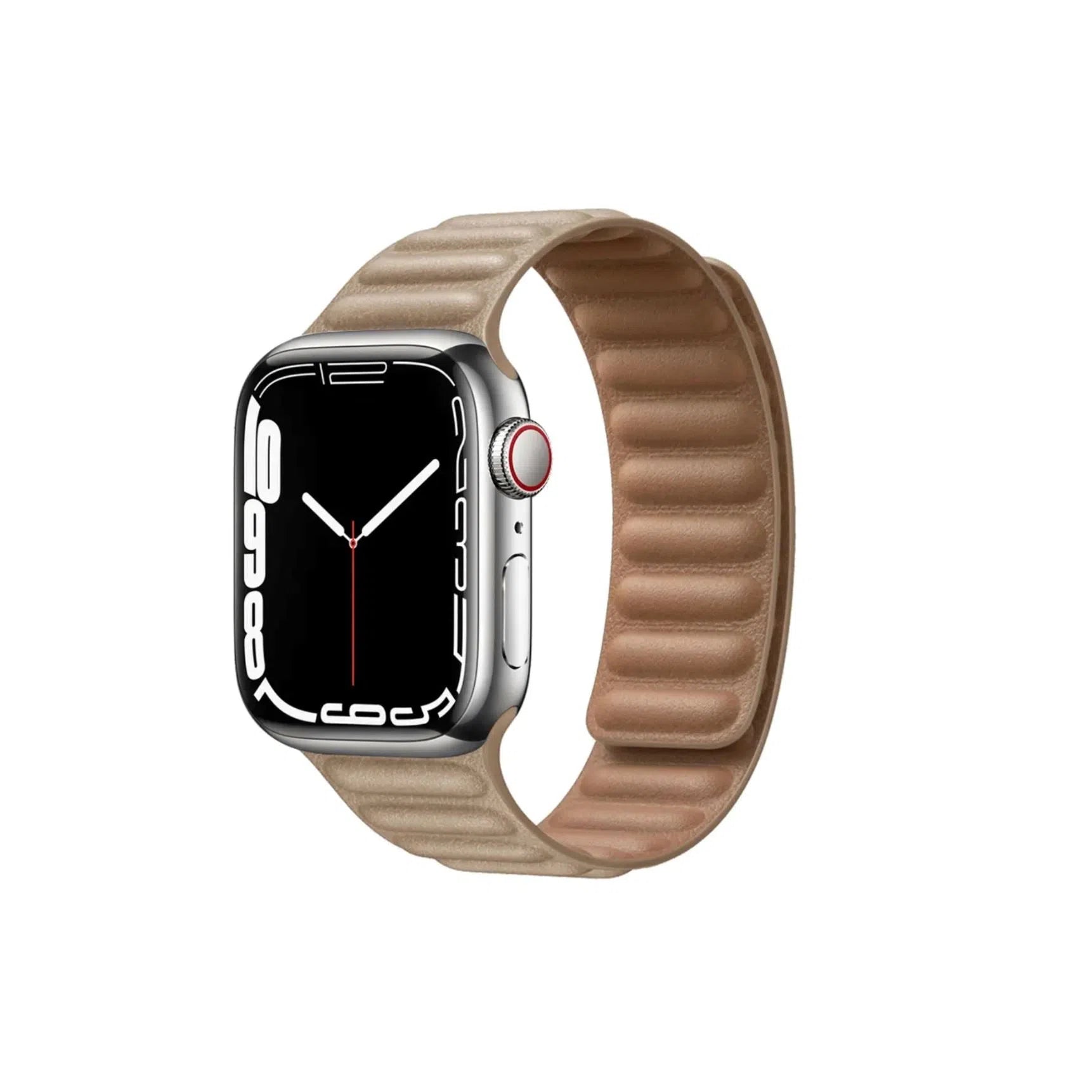Reducere 67% - Curea Ceas Apple Watch California Leather Khaki (Piele Khaki) 1 Curea Ceas Apple Watch California Leather Khaki (Piele Khaki)