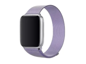 Curea Ceas Apple Watch Milanese Lavender   Metalica