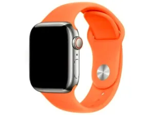 Curea Ceas Apple Watch Silicon Orange