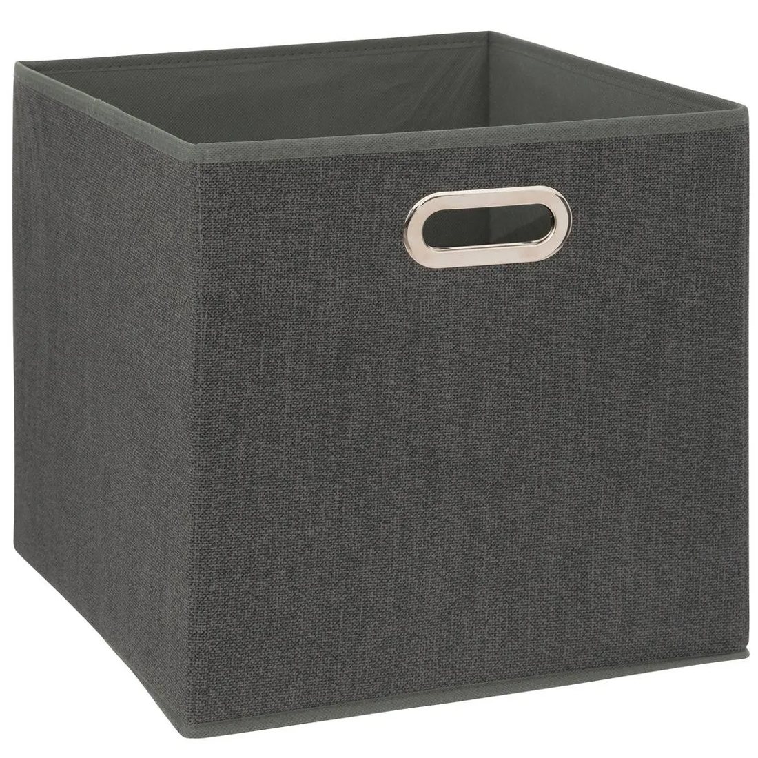 Reducere 22% - Cutie depozitare pliabila polipropilena, 31x31x31 cm, economie de spatiu, gri inchis 1 Cutie depozitare pliabila polipropilena