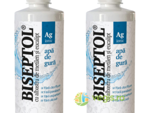Pachet BiSeptol Apa de Gura cu Albastru de Metilen si Eucalipt 480ml+480ml