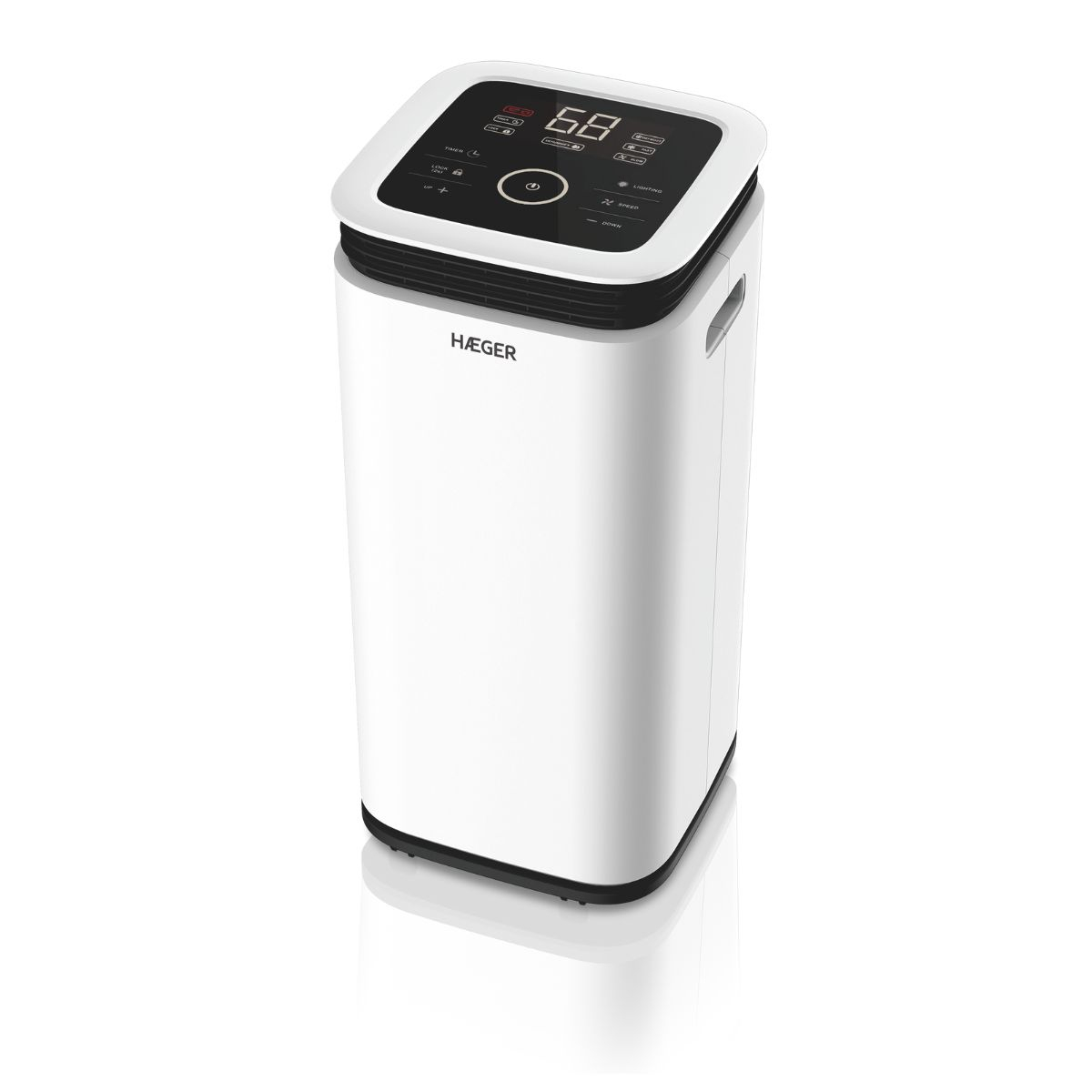 Reducere 20% – Dezumidificator digital HAEGER DIGI DESUMI 16, Capacitate 16 L zi, Panou digital 1 Dezumidificator digital HAEGER DIGI DESUMI 16