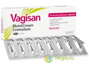 Vagisan MoistCream Cremolum pentru Uscaciune Vaginala 16 ovule