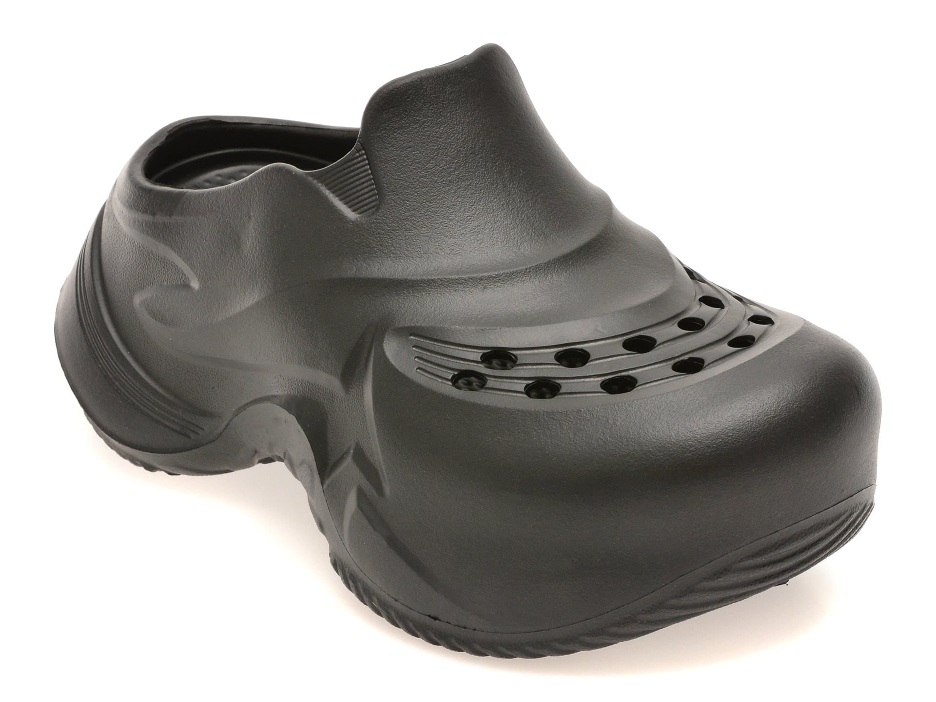Reducere 67% - Papuci GRYXX negri, E257, din pvc 1 Papuci GRYXX negri