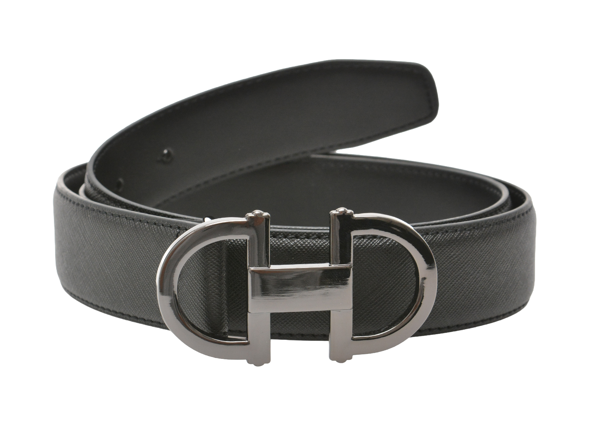 Reducere 40% - Curea ALDO neagra, GORRLENKO 001, din piele ecologica 1 Curea ALDO neagra