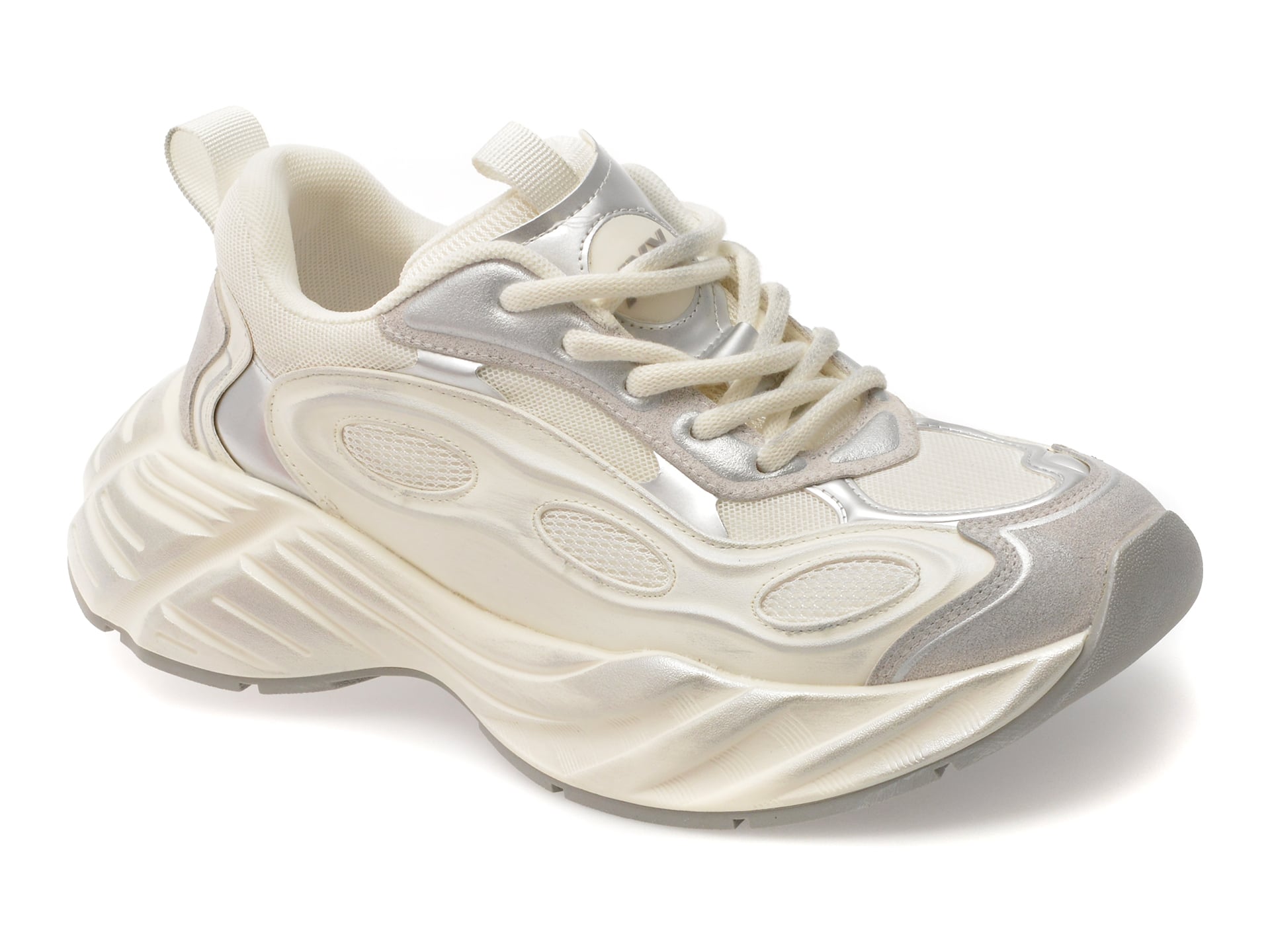 Reducere 71% – Pantofi sport GRYXX albi, 66607, din material textil 1 Pantofi sport GRYXX albi
