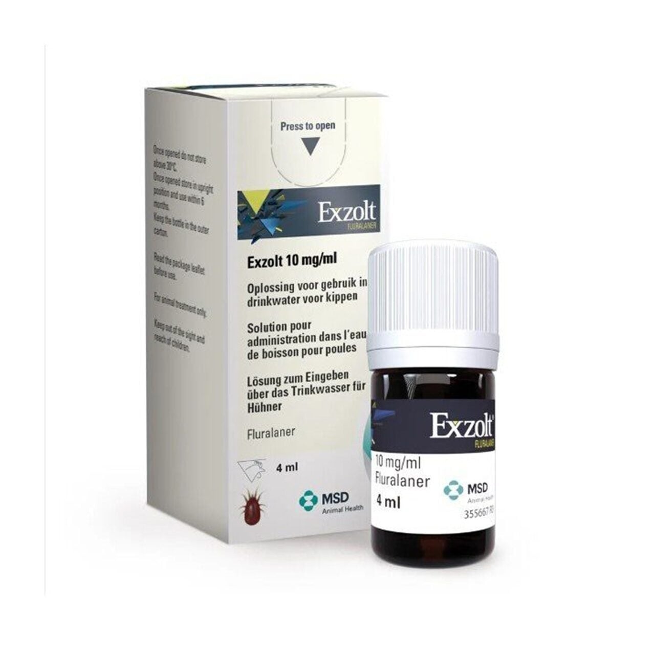 Reducere 10% - Exzolt, 10mg/ml, suspensie orala, 4ml 1 Exzolt