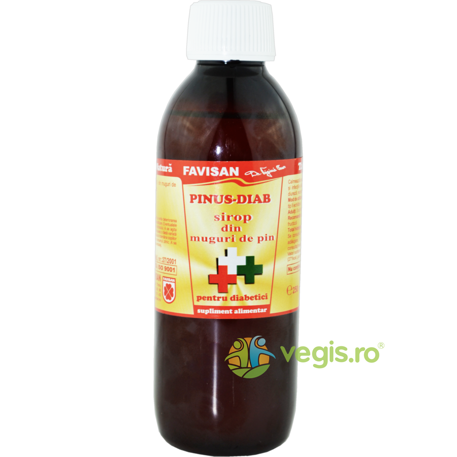 Reducere 30% - Sirop Pinus-Diab din Muguri de Pin pentru Diabetici 250ml 1 Sirop Pinus-Diab din Muguri de Pin pentru Diabetici 250ml