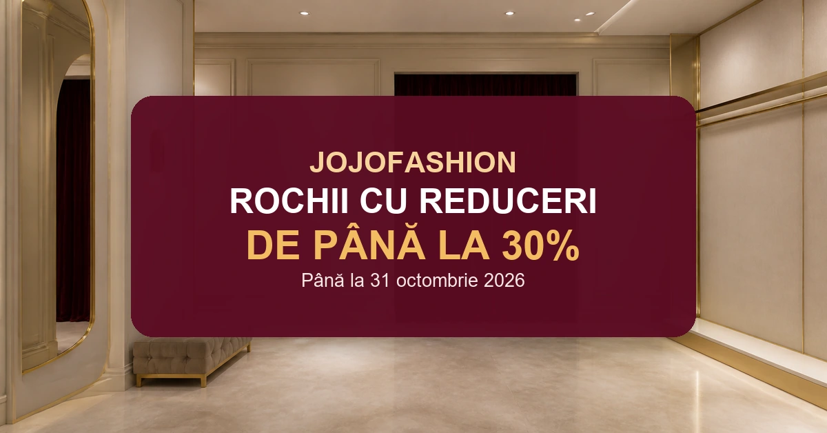 JojoFashion: reduceri de până la 30% la rochii