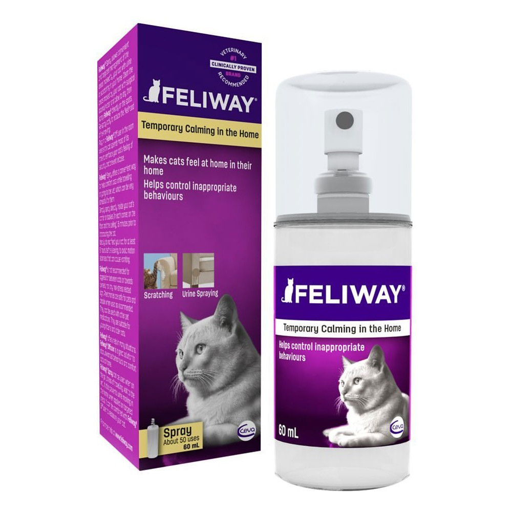 Reducere 31% - Feliway Spray, 60ml 1 Feliway Spray