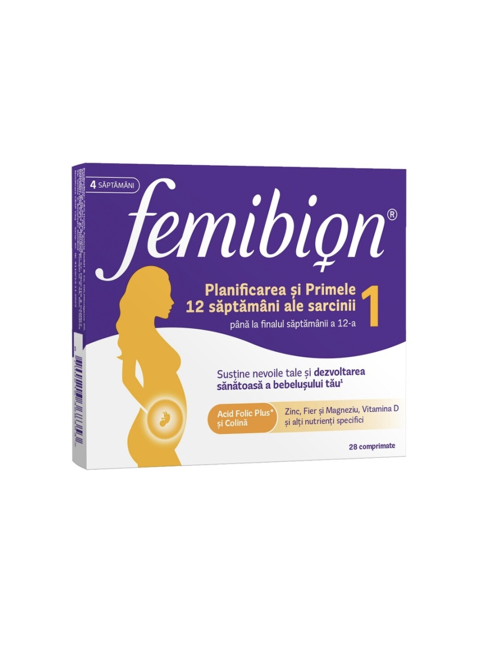 Reducere 15% - Femibion 1 Planificare si Sarcina, 28 cp, Dr. Reddys 1 Femibion 1 Planificare si Sarcina
