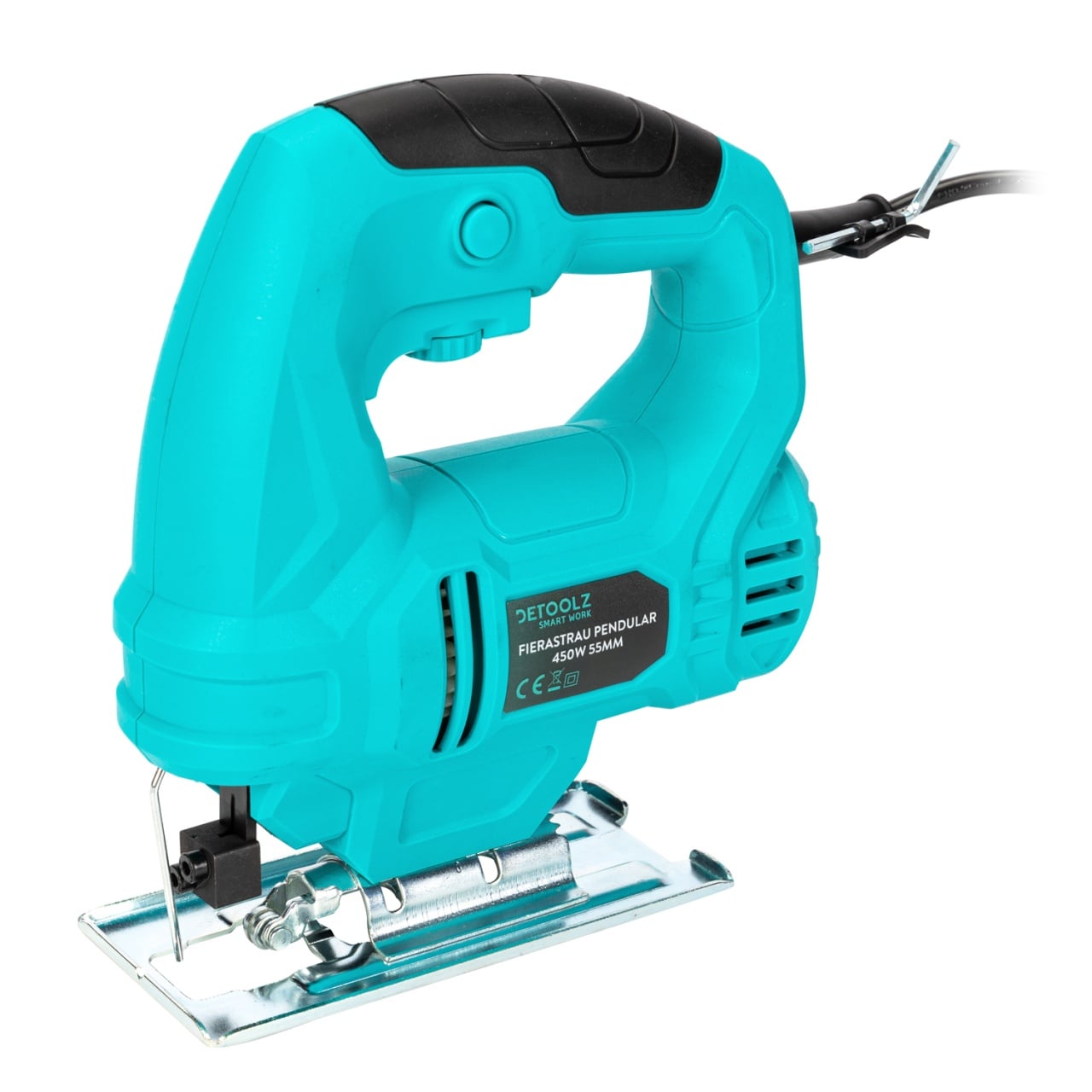 Reducere 20% - Fierastrau pendular 450W 55mm, Model compact si usor pentru o manevrabilitate ridicata 1 Fierastrau pendular 450W 55mm