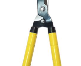 Foarfeca extensibila pentru gard viu din metal 58 / 73 cm galben MX331