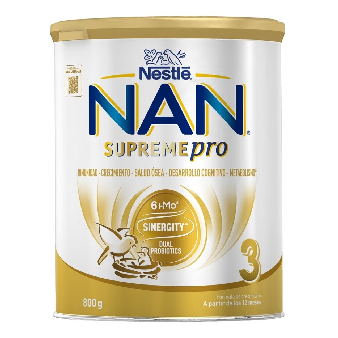 Reducere 10% - Formula de lapte praf Nan 3 SupremePro, 12+ luni, 800 g, Nestlé 1 Formula de lapte praf Nan 3 SupremePro