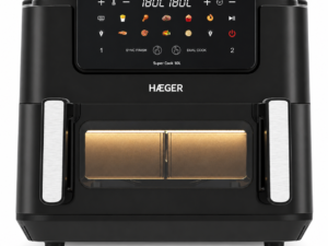 Friteuza dubla cu aer cald HAEGER SUPER COOK