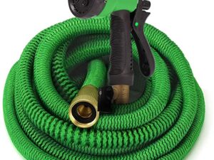 Furtun extensibil pentru gradina SUPER HOSE 50 FT = 15 m VERDE