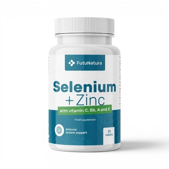 Reducere 15% - FutuNatura, Selenium + Zinc, 30 tablete 1 FutuNatura