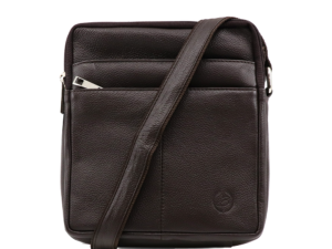 Geantă crossbody bărbați Benvenuti maro din piele 263bgea6145m