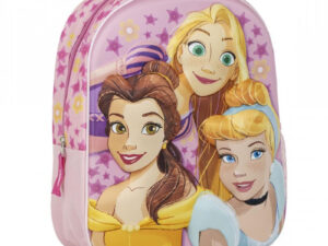 Ghiozdan pentru gradinita Princess Disney 3D