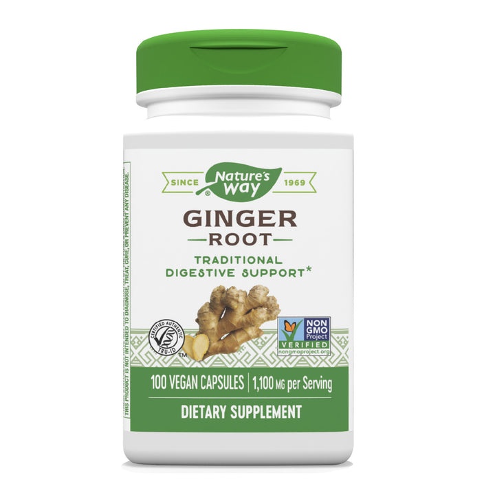 Reducere 50% - Ginger Root (Ghimbir) 100 Capsule Vegetale, Secom 1 Ginger Root (Ghimbir) 100 Capsule Vegetale