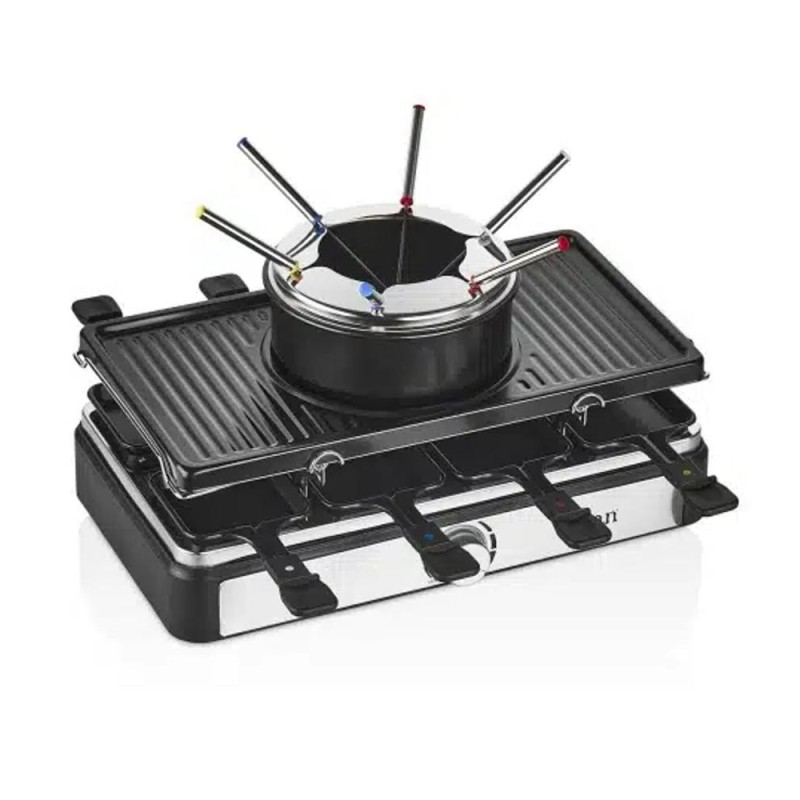 Reducere 14% - Gratar Electric 3 in 1 Zilan, Non Stick, Putere 1400 W, Capacitate Recipient 1 l, Indicator Luminos 1 Gratar Electric 3 in 1 Zilan
