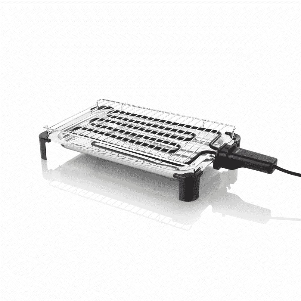 Reducere 20% - Grill electric HAEGER GRILIE, Putere 2000 W, Corp din inox, Tava de scurgere detasabila, Rezistenta mobila, Maner termoizolant 1 Grill electric HAEGER GRILIE