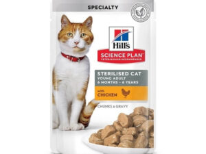 85 g Hill's SP Feline Adult Sterilised Plic Pui