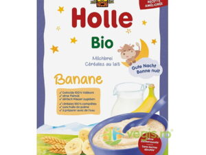 Terci cu Lapte si Banane pentru Copii +6 Luni fara Zahar Ecologic/Bio 250g