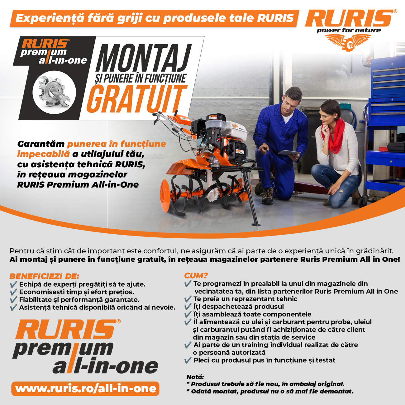 Reducere 20% - Motocoasa Ruris rr362 2 Reducere 20% - Motocoasa Ruris rr362 - imagine 2