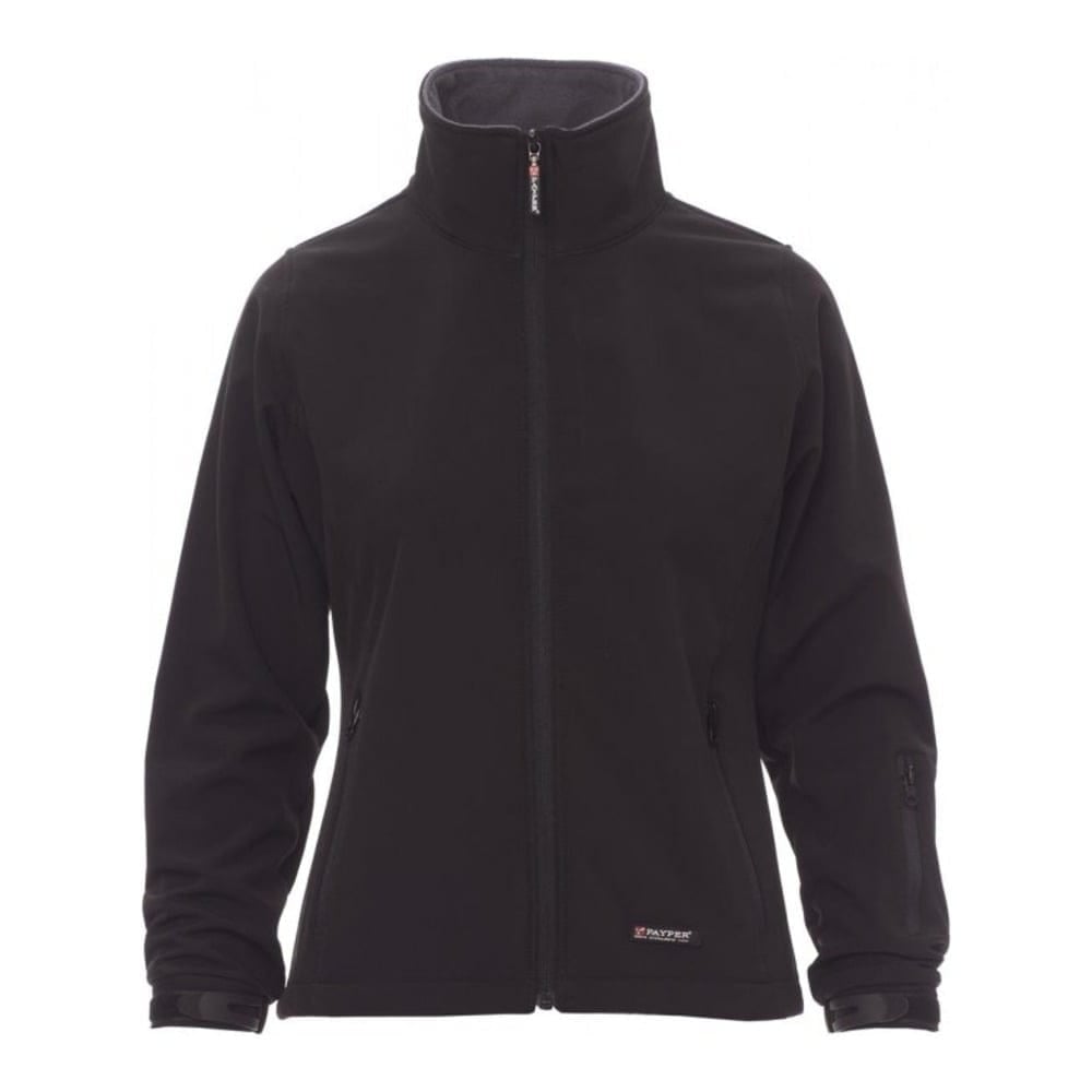 Reducere 36% - Jacheta softshell Payper Sunny, Soft-Shell 93% polyester + 7% elastane, Black, marime XL XL 1 Jacheta softshell Payper Sunny