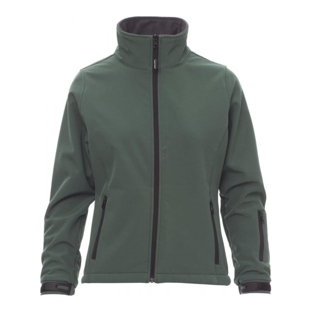 Reducere 36% - Jacheta softshell Payper Sunny, Soft-Shell 93% polyester + 7% elastane, Green, marime L L 1 Jacheta softshell Payper Sunny