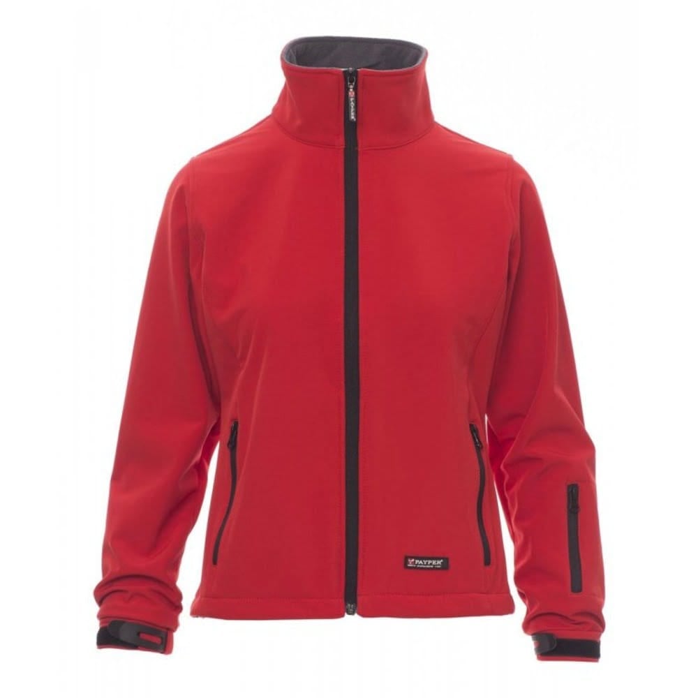 Reducere 36% - Jacheta softshell Payper Sunny, Soft-Shell 93% polyester + 7% elastane, Red, marime XL XL 1 Jacheta softshell Payper Sunny