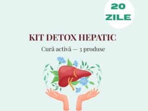 Kit Detox Hepatic — Cură Activă 20 Zile