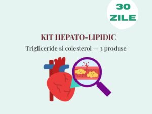 Kit Hepato-Lipidic — Trigliceride si Colesterol Crescut