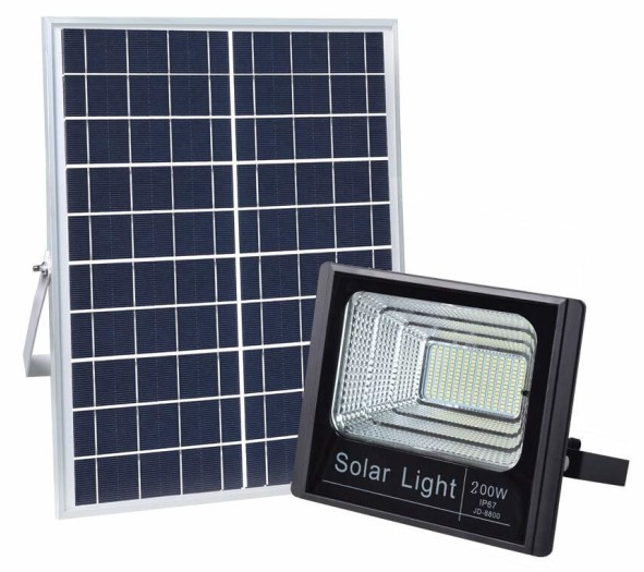 Reducere 68% - Kit proiector solar JORTAN 200w cu telecomanda 1 Kit proiector solar JORTAN 200w cu telecomanda