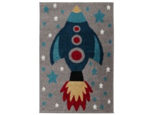 Covor Play Days Rocket Multi 80x120 cm