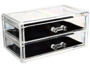 Organizator pentru cosmetice cu 2 sertare Compactor