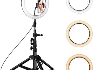 Lampa Ring Light LED 22" Circulara cu Lumina rece / naturala / calda HA