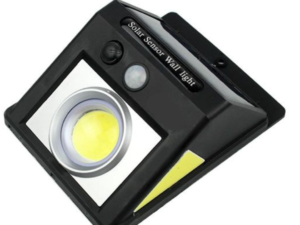 Lampa solara de perete cu leduri laterale lupa si senzor de miscare si lumina CL 2566A