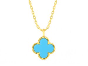 Colier Van Luxy Blue Gold