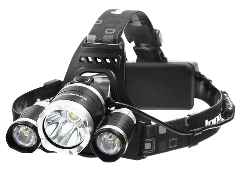 Reducere 56% - Lanterna de cap cu 3 LED reincarcabila R3000 1 Lanterna de cap cu 3 LED reincarcabila R3000