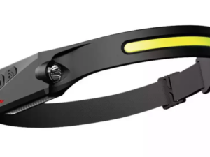 Lanterna de cap tip banda cu acumulator intern frontala si senzor de miscare JF 001