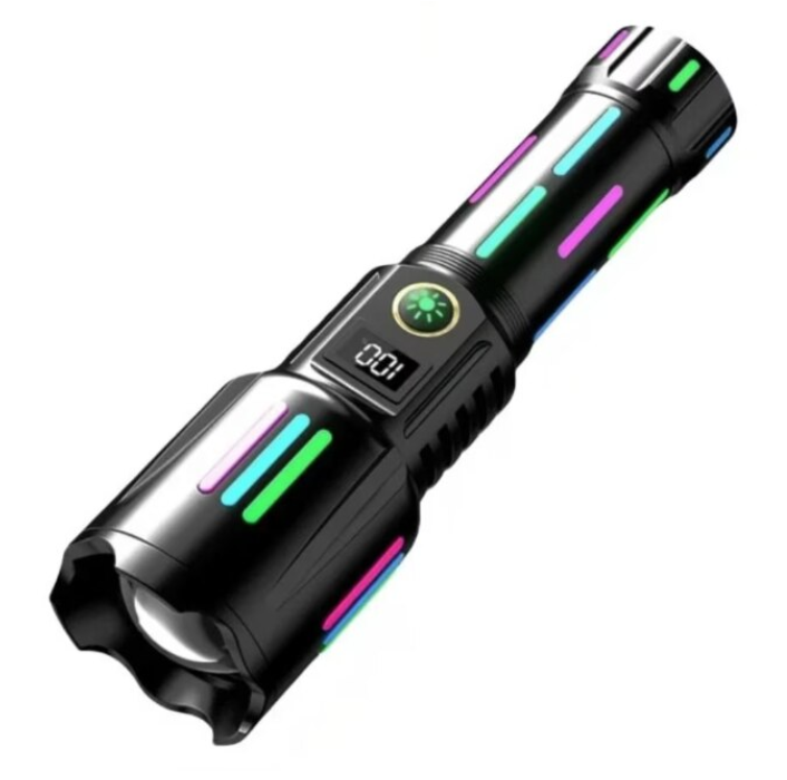 Reducere 57% - Lanterna tactica profesionala 6500lm RL W515 incarcare tip C 26650mah baterie 1 Lanterna tactica profesionala 6500lm RL W515 incarcare tip C 26650mah baterie