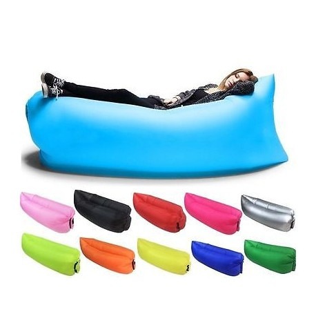 Reducere 54% - Lazzy Bag Saltea-sezlong gonflabil portabil 1 Lazzy Bag Saltea-sezlong gonflabil portabil