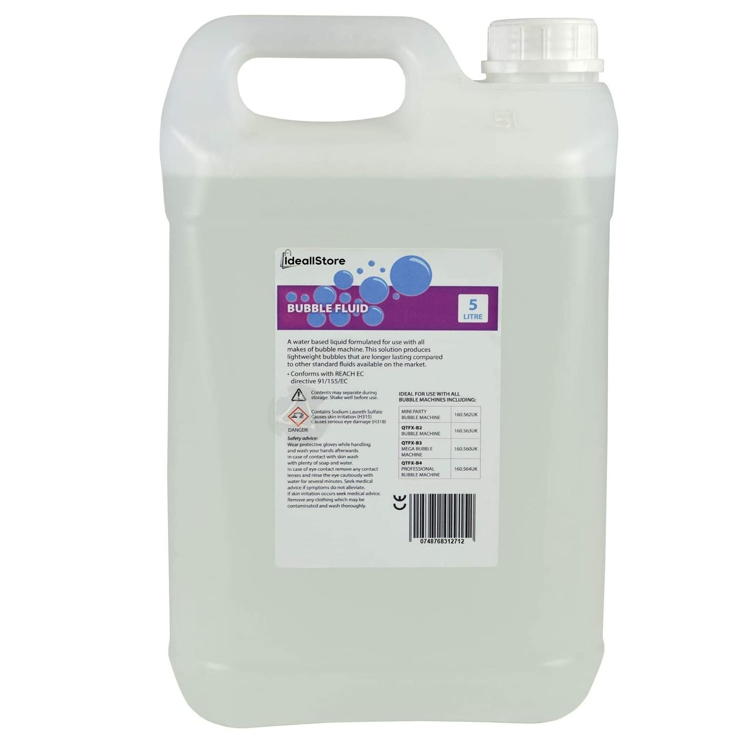 Reducere 44% - Lichid baloane DEPOX , universal, non-toxic, 5 litri 1 Lichid baloane DEPOX